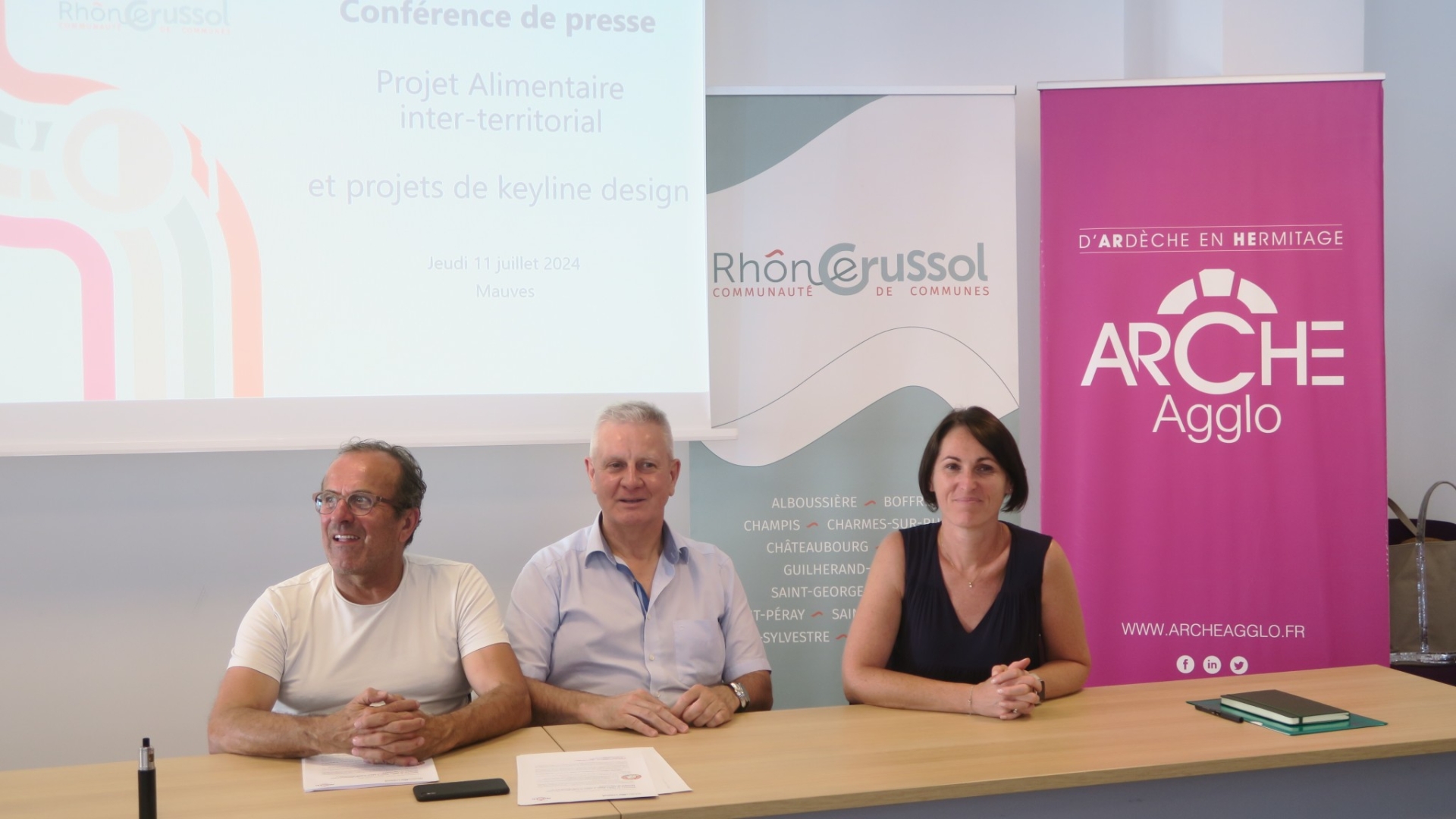 Projet alimentaire Inter-territorial : Arche Agglo et Rhône Crussol soutiennent l'agriculture et les nouvelles pratiques