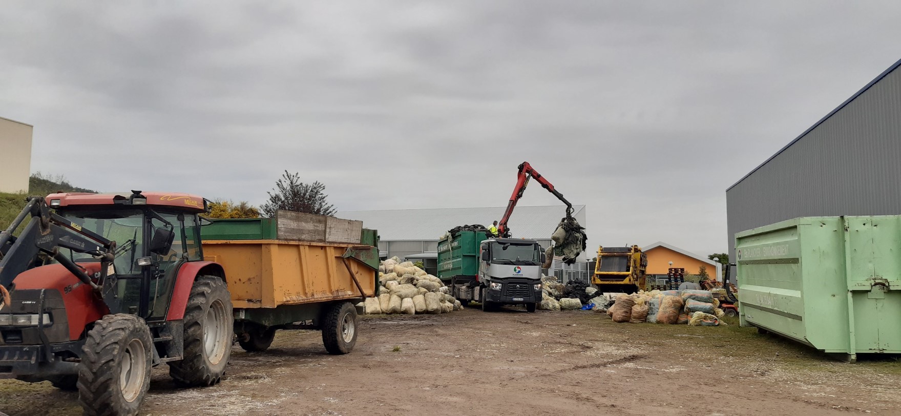 Déchets plastiques d'élevage : record de collecte battu !