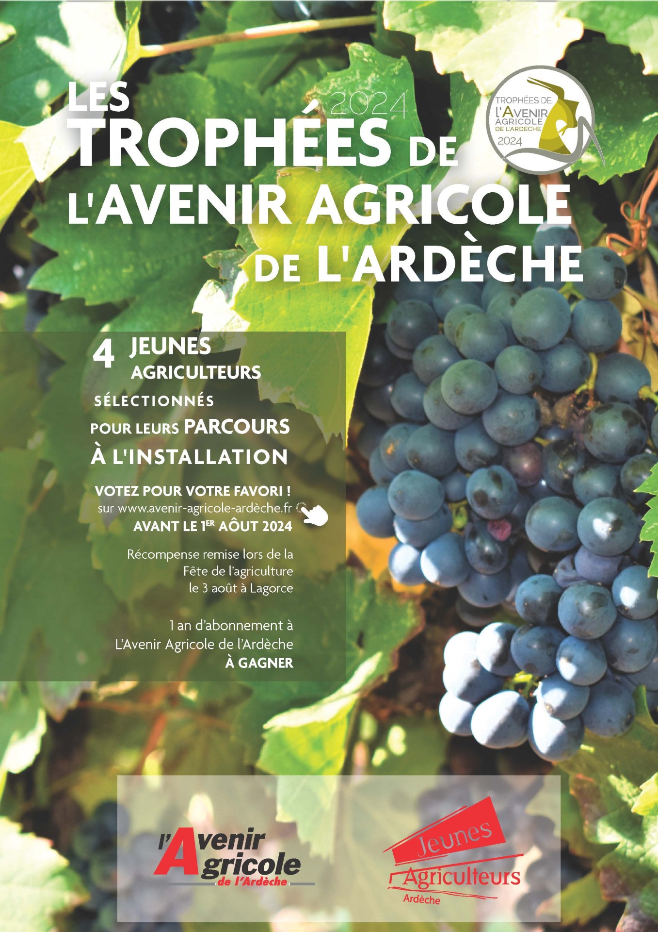Nouvelle édition des Trophées de l’Avenir agricole de l’Ardèche