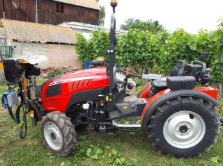 Les tracteurs interlignes très étroits marquent leur retour