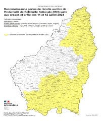 Ouverte du dépôt des demandes d’indemnisation de pertes de récolte