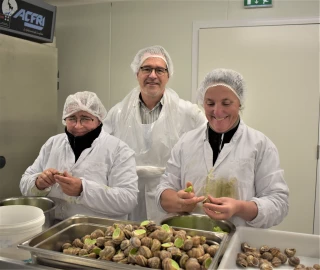 Des escargots de la vallée de l’Eyrieux pour les fêtes