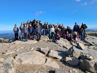 Les éleveurs d'Aubrac à la découverte de l’Ardèche !