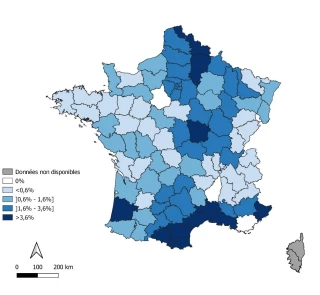 IBR : bonne élève, l’Ardèche a droit à des allègements