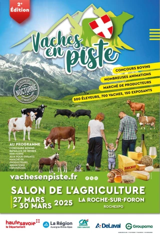 Le 2e Salon Vaches en Piste, c’est du 27 au 30 mars prochain en Haute-Savoie