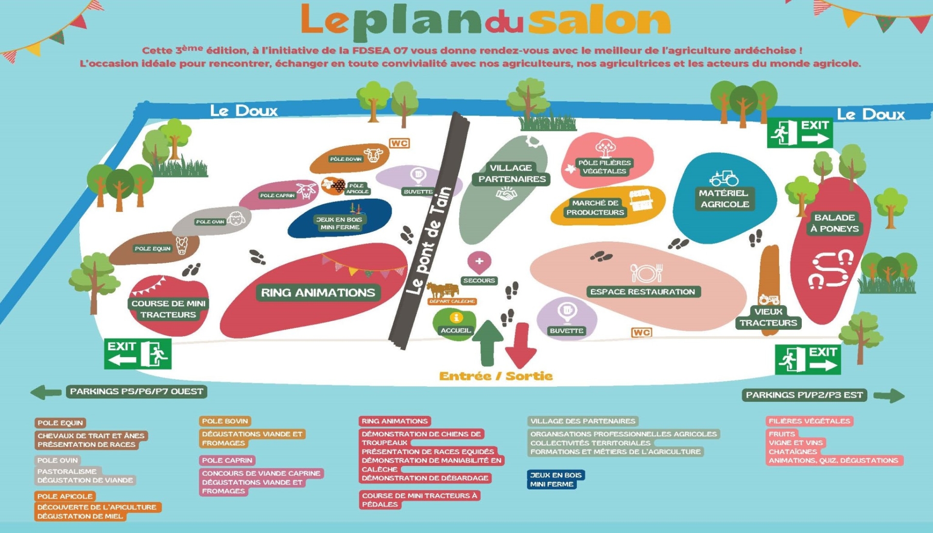 Plan du Salon